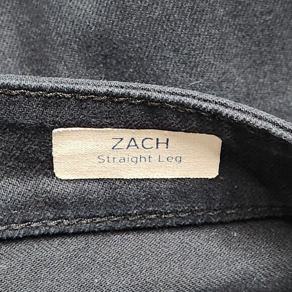 Mavi Zach Jeans Mens Size 34x30 Straight Leg Stretch Denim Black Measures 36x30‎ - Picture 11 of 13